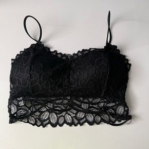 Black Lace Bralette